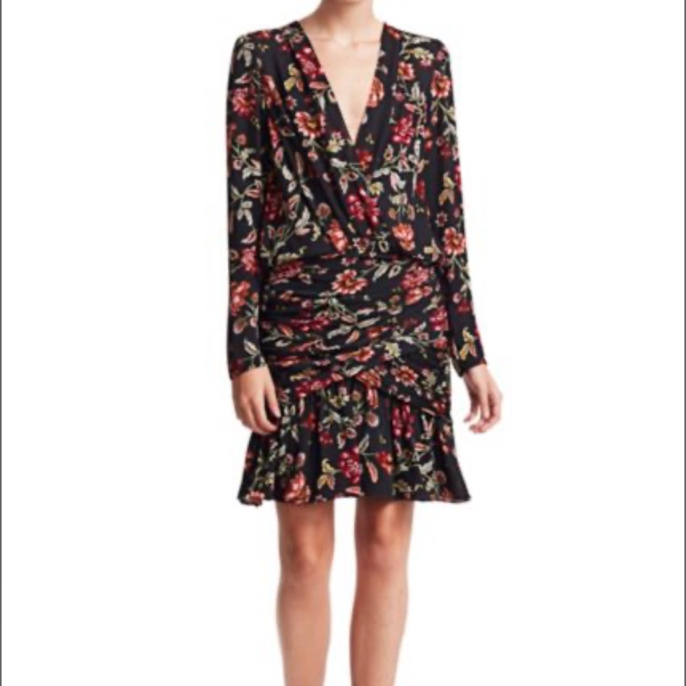 A.L.C. Haven Silk Floral Dress